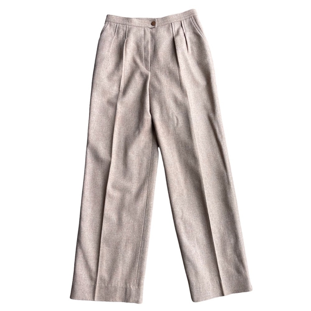 Liz Claiborne Vintage Straight leg high waisted trousers 70’s 80’s wool pants